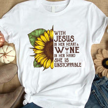 Load image into Gallery viewer, Wine in her hand