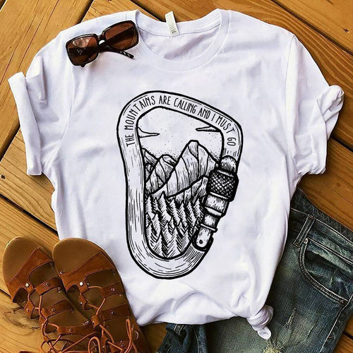 the mountains are calling and I must go