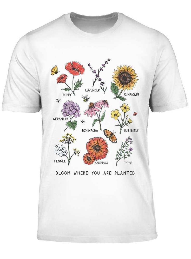 Bloom where you are planted