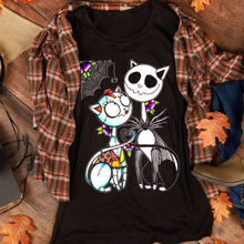 Load image into Gallery viewer, Jack Skellington and Sally cat