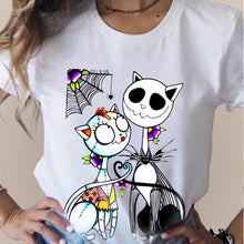 Load image into Gallery viewer, Jack Skellington &amp; Sally cat