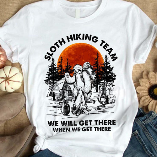 Sloth hiking team