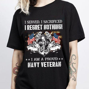 I Am A Proud Navy Veteran