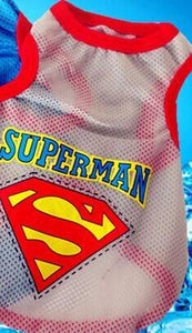 BREATHABLE SUPERMAN CAT VEST!