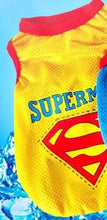 Load image into Gallery viewer, BREATHABLE SUPERMAN CAT VEST!