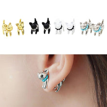 Load image into Gallery viewer, CAT STUD EARRING