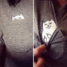 Load image into Gallery viewer, F*** YOU CAT T SHIRTS