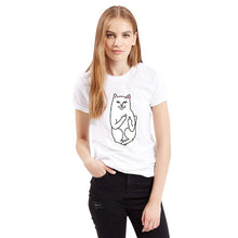 Load image into Gallery viewer, F*** YOU CAT T SHIRTS