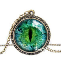 Load image into Gallery viewer, CAT EYE NECKLACES