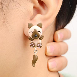 19 ANIMAL EARRINGS