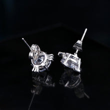 Load image into Gallery viewer, DIAMOND CAT EARRINGS